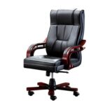 Leather High Back Executive Chair with adjustable features and sleek design.