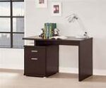 A 1000mm Home Executive Desk featuring a sleek design, premium materials, and built-in storage, perfect for small home office spaces.