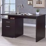 A 1000mm Home Executive Desk featuring a sleek design, premium materials, and built-in storage, perfect for small home office spaces.