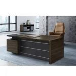 1.8-meter office desk with a spacious work surface, storage drawers, and a sleek, modern design.