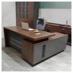 Stylish 1.6 meters office executive desk with ample workspace and storage.