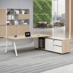 1800mm Office Furniture Desk with spacious surface, durable frame, and built-in storage options, ideal for modern workspaces.