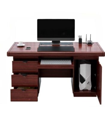 Modern 1.2m Executive Office Desk with a spacious tabletop and ergonomic design.