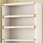 4-Shelves Vertical Book Rack with a sleek design, offering efficient storage for books, magazines, and decorative items.