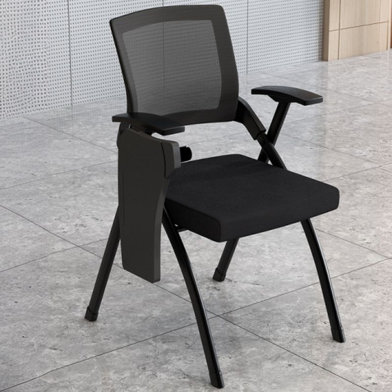 Foldable Office Training Chair Foldable Office Training Chair with a sturdy metal frame, ergonomic seat, and breathable mesh backrest, designed for offices, classrooms, and conference rooms.