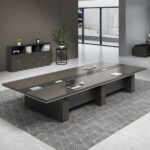 3m Office Boardroom Table with sleek design, ample space, and durable construction, perfect for large meetings and professional settings