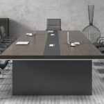 3m Office Boardroom Table with sleek design, ample space, and durable construction, perfect for large meetings and professional settings