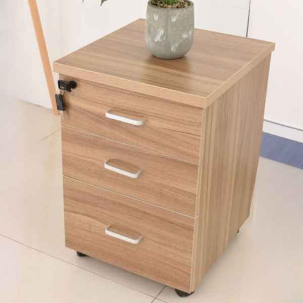Office cabinets Wooden Moveable Storage Cabinet - Image 1