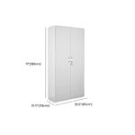 2-Door Office Steel Cabinet with adjustable shelves and secure lock, designed for efficient office storage and organization.