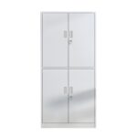 Four Door Office Metallic Cabinet - Image 4