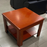 Mahogany Square Coffee Table - Image 4
