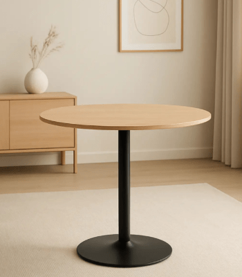 Round Wooden Coffee Table for Living Room Round Wooden Coffee Table for Living Room – Timeless Style and Everyday Functionality Bring warmth, elegance, and practicality to your home with the Round Wooden Coffee Table for Living Room. Designed to complement both modern and traditional interiors, this beautifully crafted coffee table serves as the perfect centerpiece for your living space. Whether you're entertaining guests, enjoying your morning coffee, or displaying decorative accessories, this table offers the ideal balance of style and functionality. Its round shape creates a welcoming atmosphere while making it easy to move around, making it an excellent choice for family homes, apartments, offices, lounges, and reception areas. Features Premium engineered wood or solid wood construction Elegant round tabletop design Strong and stable frame Smooth, scratch-resistant finish Spacious surface for everyday use Compact design suitable for small and large spaces Rounded edges for added safety Easy-to-clean and low-maintenance surface Durable construction for long-lasting performance Modern, Scandinavian, rustic, and contemporary style compatibility Ideal for living rooms, apartments, offices, hotels, lounges, and reception areas