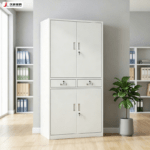 2-Door Metallic Office Cabinet - Image 3