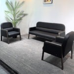 5-Seater Executive Office Sofa 5-Seater Executive Office Sofa – Premium Comfort for Reception and Executive Spaces Create a sophisticated and welcoming atmosphere with the 5-Seater Executive Office Sofa, a luxurious seating solution designed for executive offices, reception areas, hotel lobbies, corporate lounges, and waiting rooms. Combining premium craftsmanship with modern elegance, this executive sofa offers exceptional comfort, durability, and style. Its spacious five-seater configuration provides ample seating for clients, visitors, and business associates while enhancing the professional image of your workspace. Whether you're furnishing a corporate reception, executive lounge, or commercial waiting area, this office sofa delivers the perfect balance of functionality and refined design. Features Comfortable five-seater design Premium leather, PU leather, or fabric upholstery High-density foam seat and back cushions Ergonomic backrest and padded armrests Solid hardwood or reinforced metal frame Durable scratch-resistant upholstery Modern executive design Strong and stable construction Easy-to-clean and low-maintenance surface Suitable for reception areas, executive offices, hotels, clinics, banks, and lounges Commercial-grade durability