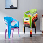 Plastic Dining Home Chair Add practical and comfortable seating to your dining area with our Plastic Dining Home Chair, designed for everyday use in homes, dining rooms, kitchens, cafés, restaurants, and other spaces. Its simple design makes it easy to pair with different dining tables and interior styles. The plastic dining chair offers lightweight and convenient seating for family meals, gatherings, and daily activities. Its smooth surface is easy to wipe and maintain, making it a practical choice for busy homes and commercial dining spaces. Key Features Durable plastic construction Lightweight and easy to move Comfortable seating design Easy-to-clean surface Suitable for dining rooms and kitchens Ideal for homes, cafés, and restaurants Easy to arrange around dining tables Practical for everyday use Simple design for different interiors