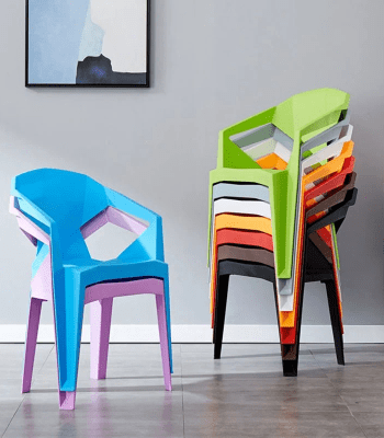Plastic Dining Home Chair Add practical and comfortable seating to your dining area with our Plastic Dining Home Chair, designed for everyday use in homes, dining rooms, kitchens, cafés, restaurants, and other spaces. Its simple design makes it easy to pair with different dining tables and interior styles. The plastic dining chair offers lightweight and convenient seating for family meals, gatherings, and daily activities. Its smooth surface is easy to wipe and maintain, making it a practical choice for busy homes and commercial dining spaces. Key Features Durable plastic construction Lightweight and easy to move Comfortable seating design Easy-to-clean surface Suitable for dining rooms and kitchens Ideal for homes, cafés, and restaurants Easy to arrange around dining tables Practical for everyday use Simple design for different interiors