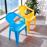 Plastic Dining Home Chair Add practical and comfortable seating to your dining area with our Plastic Dining Home Chair, designed for everyday use in homes, dining rooms, kitchens, cafés, restaurants, and other spaces. Its simple design makes it easy to pair with different dining tables and interior styles. The plastic dining chair offers lightweight and convenient seating for family meals, gatherings, and daily activities. Its smooth surface is easy to wipe and maintain, making it a practical choice for busy homes and commercial dining spaces. Key Features Durable plastic construction Lightweight and easy to move Comfortable seating design Easy-to-clean surface Suitable for dining rooms and kitchens Ideal for homes, cafés, and restaurants Easy to arrange around dining tables Practical for everyday use Simple design for different interiors