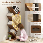 Wooden Tree -Shape Office Bookshelf - Image 11