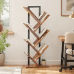Wooden Tree -Shape Office Bookshelf - Image 14