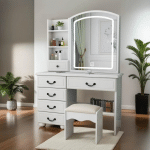 white vanity table, white makeup table, white bedroom dressing table, white dressing table with mirror, white dressing table with drawers, white vanity with mirror, black dressing table, black vanity table, black makeup table, black dressing table with mirror, black dressing table with drawers, grey dressing table, grey vanity table, grey makeup table, grey dressing table with mirror, brown dressing table, brown vanity table, brown wooden dressing table, beige dressing table, cream dressing table, pink dressing table, pink vanity table, natural wood dressing table, wooden dressing table, wooden dressing table Kenya, wooden vanity table, wooden makeup table, solid wood dressing table, mahogany dressing table, mahogany vanity table, mahogany makeup table, MDF dressing table, MDF vanity table, MDF makeup table, melamine dressing table, melamine vanity table, laminated dressing table, laminate vanity table, engineered wood dressing table, wooden bedroom vanity, wooden dressing table with mirror, wooden dressing table with drawers, wooden vanity with mirror, durable dressing table, sturdy dressing table, strong dressing table, long lasting dressing table, compact dressing table, small dressing table, small vanity table, small makeup table, narrow dressing table, slim dressing table, space saving dressing table, corner dressing table, corner vanity table, corner makeup table, large dressing table, large vanity table, wide dressing table, double dressing table, double vanity table, two person dressing table, dressing table for bedroom, dressing table for master bedroom, dressing table for guest bedroom, dressing table for girls bedroom, dressing table for ladies bedroom, dressing table for apartment, dressing table for small bedroom, dressing table for large bedroom, dressing table for home, dressing table for home use, dressing table for salon, salon dressing table, salon makeup table, professional makeup vanity, makeup artist dressing table, makeup artist vanity table, beauty salon vanity table, hair salon dressing table, beauty parlour dressing table, cosmetic organizer table, makeup storage vanity, makeup vanity with storage, vanity table with cabinet, vanity table with shelves, dressing table with shelves, dressing table with open shelves, dressing table with hidden storage, dressing table with multiple drawers, dressing table with sliding drawers, dressing table with lockable drawer, dressing table with jewelry storage, dressing table jewelry drawer, vanity jewelry storage, dressing table organizer cabinet, dressing table storage cabinet, makeup storage cabinet, dressing table with compartments, dressing table with mirror and drawers, dressing table with stool and mirror, dressing table with chair and mirror, dressing table set with stool, dressing table set with chair, dressing table with LED mirror and drawers, dressing table with lights and drawers, vanity mirror with drawers, vanity mirror table set, makeup mirror dressing table set, bedroom vanity set with stool, dressing table with storage drawers, dressing table with cosmetic storage, dressing table for makeup, dressing table for cosmetics, dressing table for skincare, dressing table for perfume, dressing table for jewelry, dressing table for accessories, dressing table for hair accessories, dressing table for beauty products, dressing table for personal care, dressing table for grooming, dressing table for getting ready, bedroom makeup station, home makeup station, home beauty station, personal vanity table, personal dressing table, feminine dressing table, modern bedroom vanity, elegant bedroom vanity, stylish bedroom vanity, minimalist dressing table, minimalist vanity table, Scandinavian dressing table, contemporary bedroom vanity, modern bedroom furniture, bedroom vanity furniture, bedroom storage furniture, dressing furniture, vanity furniture, makeup furniture
